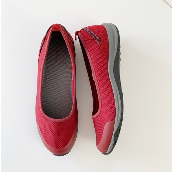 Lands' End Shoes Lands End Womens Red Skimmer Slipon Shoes 9 Poshmark